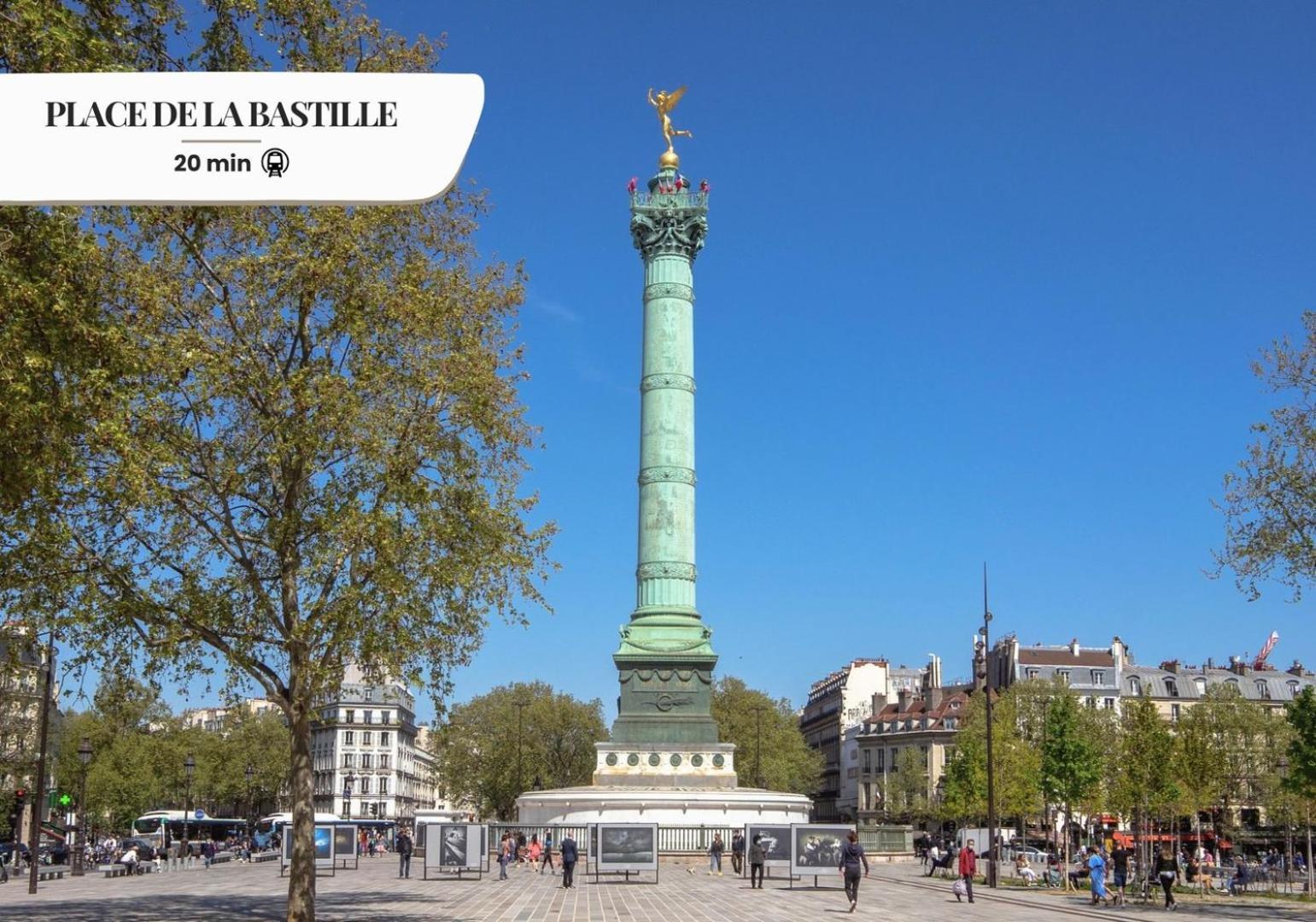 154 Suite Phil - Superbe Appartement A Paris. 외부 사진
